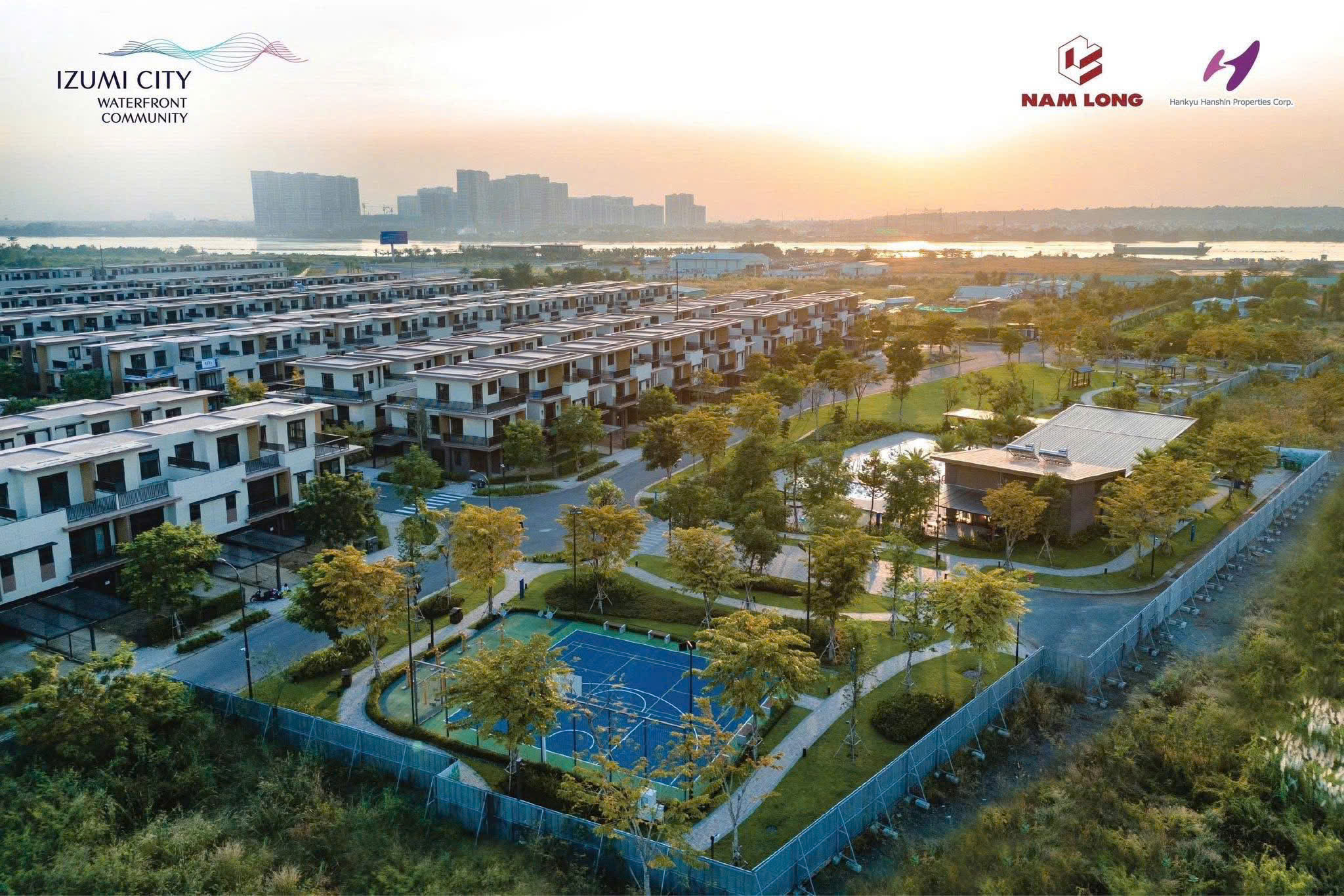 Sân thể thao và công viên thực tế tại Izumi City